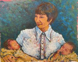 Mumsy, 2020. Acrylic - 20inx16in